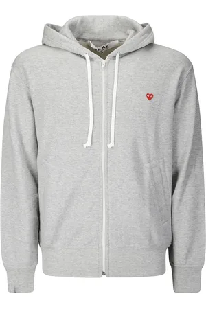 Comme des Garçons Herren, Sweatshirts & Hoodies, Grau, XLGröße: