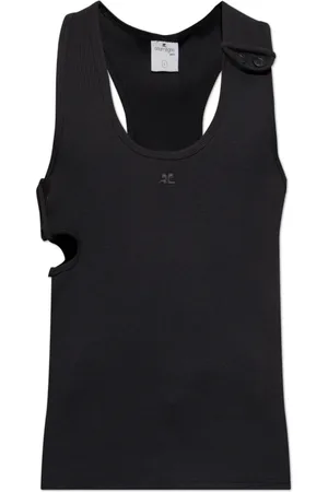 Courrèges Herren, Oberteile, Schwarzk, LGröße: