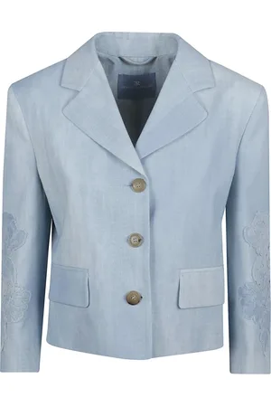 ERMANNO SCERVINO Damen, Jacken, Blau, MGröße: