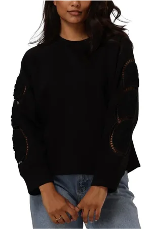 Object Damen, Sweatshirts & Hoodies, Schwarzk, XSGröße:
