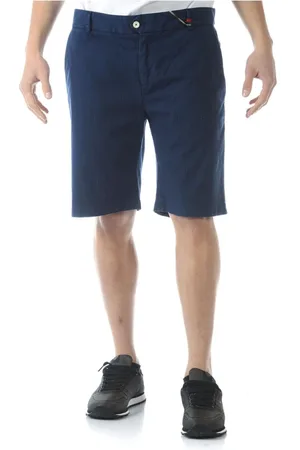 D.A. Daniele Alessandrini Herren, Shorts, Blau, LGröße:
