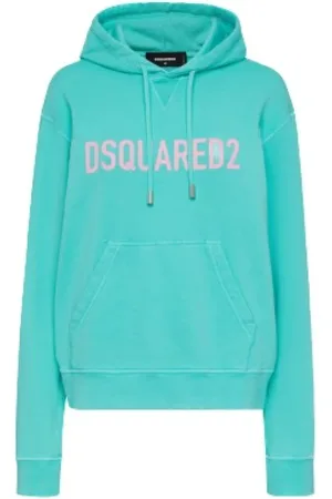 Dsquared2 Damen, Sweatshirts & Hoodies, Blau, LGröße: