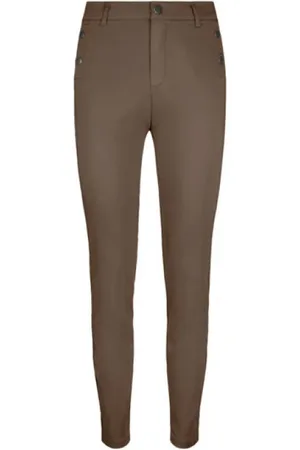 2-Biz Damen, Hosen, Braun, 3XLGröße: