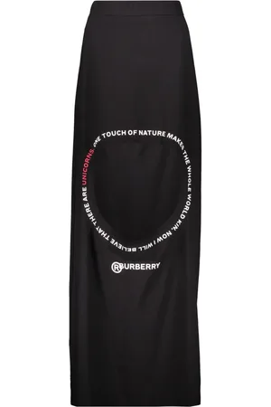 Burberry Damen, Röcke, Schwarzk, SGröße: