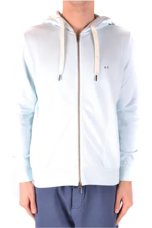 sun68 Herren, Sweatshirts & Hoodies, Blau, SGröße:
