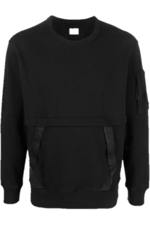 C.P. Company Herren, Sweatshirts & Hoodies, Schwarzk, MGröße: