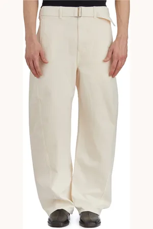 LEMAIRE Herren, Hosen, Weiß, SGröße: