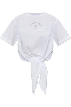 Emporio Armani Damen, Oberteile, Weiß, LGröße: