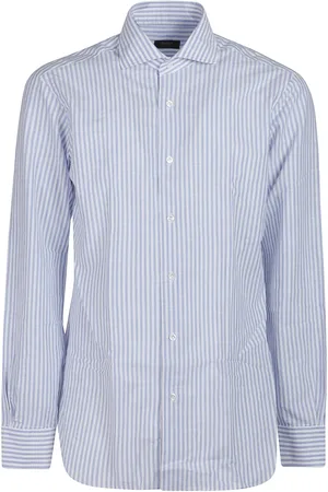 BARBA Herren, Shirts, Blau, LGröße: