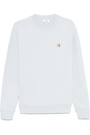 Maison Kitsuné Herren, Sweatshirts & Hoodies, Blau, MGröße: