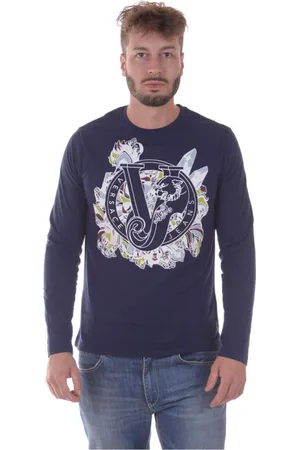 VERSACE Herren, Oberteile, Blau, 2XLGröße: