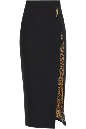 Roberto Cavalli Damen, Röcke, Schwarzk, 2XSGröße: