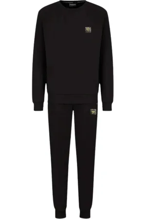 Emporio Armani Herren, Nachtwäsche & Lounge, Schwarzk, MGröße: