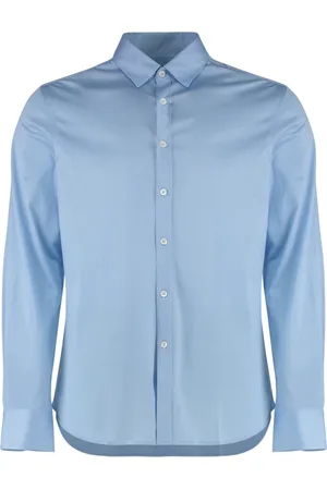 CANALI Herren, Shirts, Blau, SGröße:
