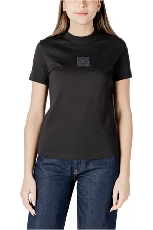Calvin Klein Damen, Oberteile, Schwarzk, LGröße:
