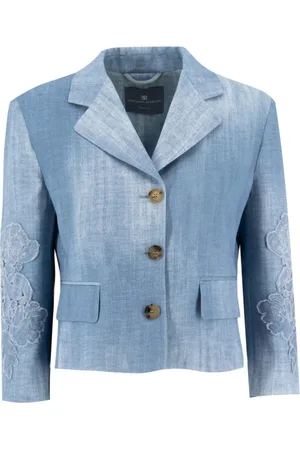 ERMANNO SCERVINO Damen, Jacken, Blau, MGröße: