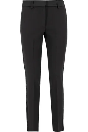 ERMANNO SCERVINO Damen, Hosen, Schwarzk, LGröße: