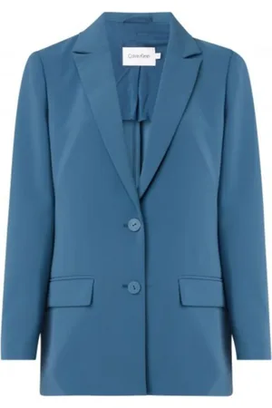 Calvin Klein Damen, Jacken, Blau, LGröße: