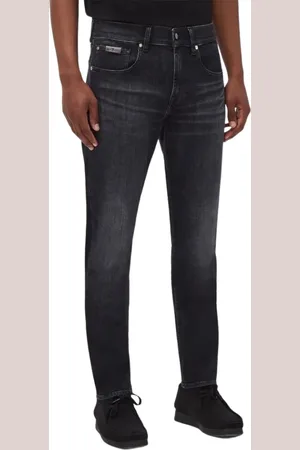 7 for all Mankind Herren, Jeans, Grau, W29Größe: