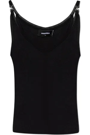Dsquared2 Damen, Oberteile, Schwarzk, XSGröße: