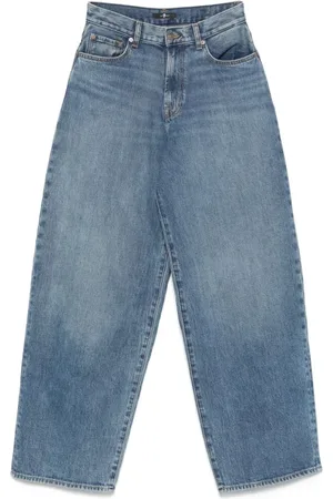 7 for all Mankind Damen, Jeans, Blau, W27Größe: