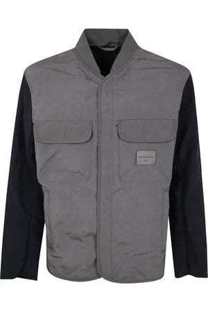 Emporio Armani Herren, Jacken, Grau, MGröße: