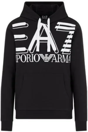EA7 Herren, Sweatshirts & Hoodies, Schwarzk, XSGröße: