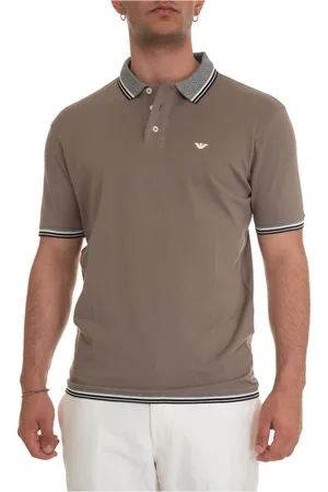 Emporio Armani Herren, Oberteile, Braun, SGröße: