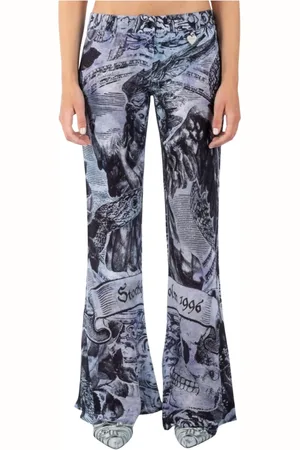 Acne Studios Damen, Hosen, Mehrfarbig, SGröße: