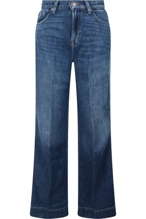 7 for all Mankind Damen, Jeans, Blau, W29Größe: