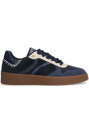 Manfield Damen, Schuhe, Blau, 38 EUGröße: