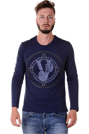 VERSACE Herren, Oberteile, Blau, XLGröße: