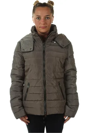 Emporio Armani Damen, Jacken, Braun, MGröße: