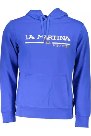 La Martina Herren, Sweatshirts & Hoodies, Blau, 3XLGröße: