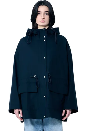 Moncler Damen, Mäntel, Blau, LGröße: