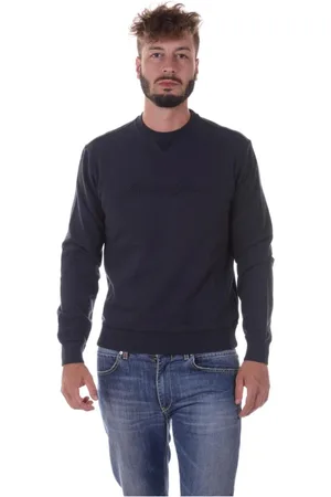 Emporio Armani Herren, Sweatshirts & Hoodies, Blau, SGröße: