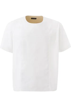 Emporio Armani Herren, Oberteile, Weiß, MGröße: