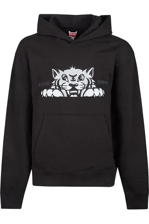 Kenzo Herren, Sweatshirts & Hoodies, Schwarzk, MGröße: