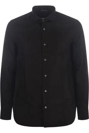 Emporio Armani Herren, Shirts, Schwarzk, SGröße: