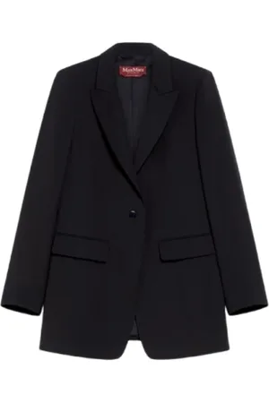 Max Mara Damen, Jacken, Schwarzk, MGröße: