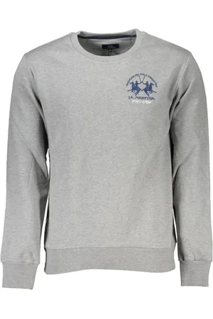 La Martina Herren, Sweatshirts & Hoodies, Grau, 2XLGröße: