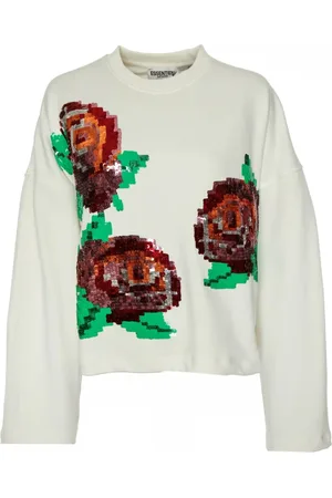 Essentiel Antwerp Damen, Sweatshirts & Hoodies, Weiß, SGröße: