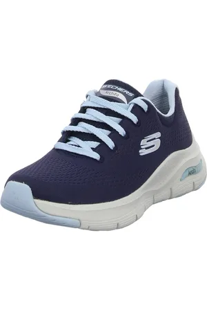 Skechers Damen, Schuhe, Blau, 39 1/2 EUGröße: