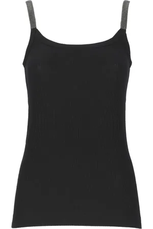 Brunello Cucinelli Damen, Oberteile, Schwarzk, MGröße: