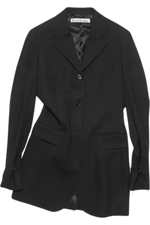 Acne Studios Damen, Mäntel, Schwarzk, SGröße: