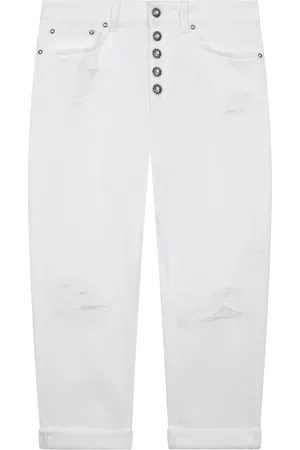 Dondup Damen, Jeans, Weiß, W30Größe: