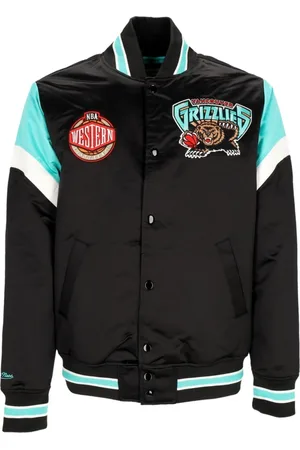 Mitchell & Ness Herren, Jacken, Schwarzk, MGröße: