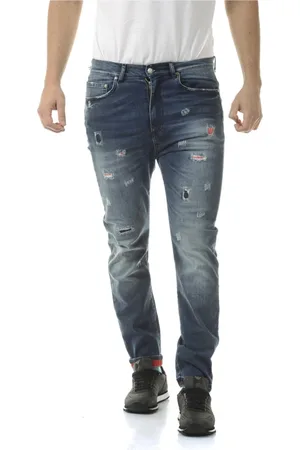 D.A. Daniele Alessandrini Herren, Jeans, Blau, W29Größe: