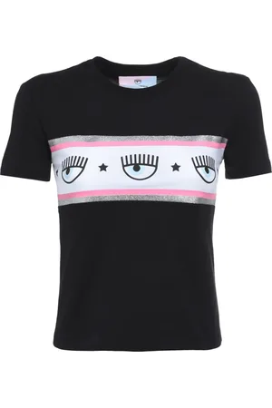 Chiara Ferragni Damen, Oberteile, Schwarzk, XSGröße: