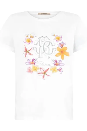 Roberto Cavalli Damen, Oberteile, Weiß, MGröße: